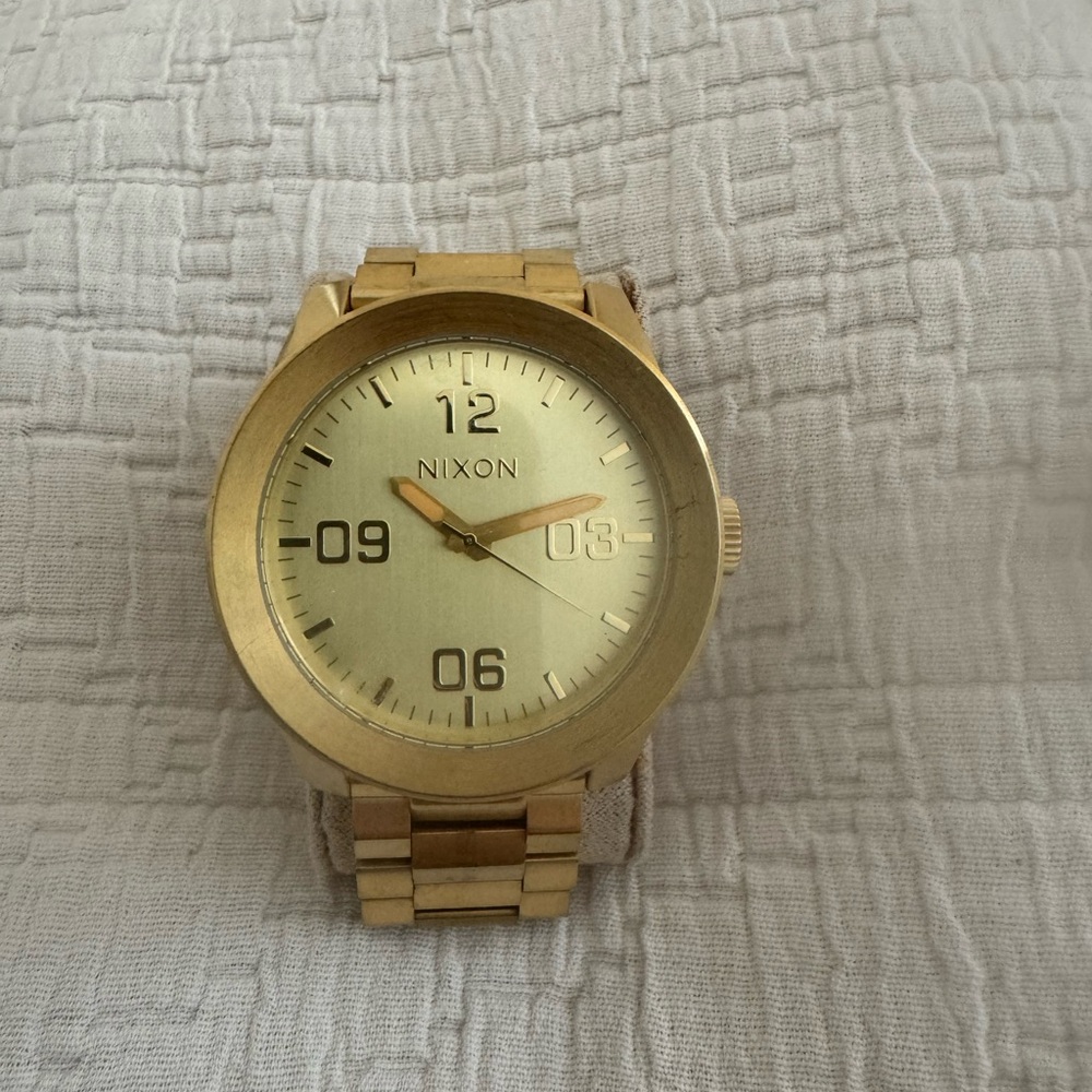 Nixon Gold Corporal Watch